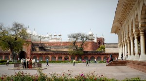 Charming Palace corners of Agra Fort