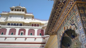 a view of the city palace , Jaipur