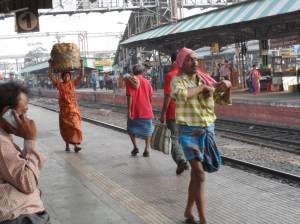 Morning Rush at Dumdum Train Station
