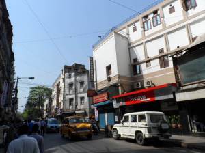 Pushnak Hostel, Intl. The only Dorm type accommodation in downtown Kolkata I came across with.  around 350 INR ( 6 USD), but the condition is a bit undesirable , sadly.  So I opt to get a better room  bed/room instead at sunflower guesthouse.