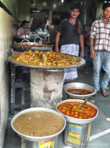 Carinderia in Kolkata India. The chicken Biryani was downright tempting , but ...