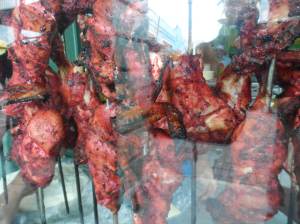 Chicken Afgan (smoked/BBQed on a traditional Clay pot.