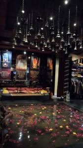 A native souvenir shop/Spa at Delhi Intl Airport . This features the  warm foot soak