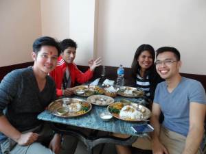 fellow backpackers I met in Kathmandu
