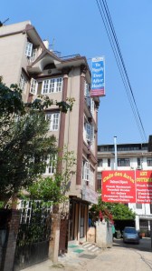 Happily Ever After Hostel where I stayed in Thamel