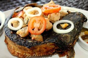 Sample Dish. Deep Fried Catfish