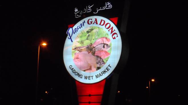 Lively Night Market District in BSB.