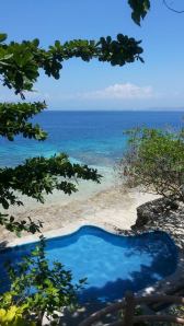 Saltwater pool at Florenda
