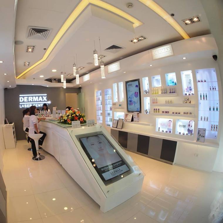 Dermax Laser Center's Sleek Interiors,  located at 3rd Floor, Abreeza Mall, DC. Photo by Dermax Laser Center 