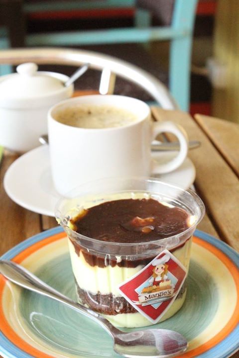 Margie's Choco Mousse Cup with a mild minty flavour.  Photo Credits to Margie's Facebook Page. 