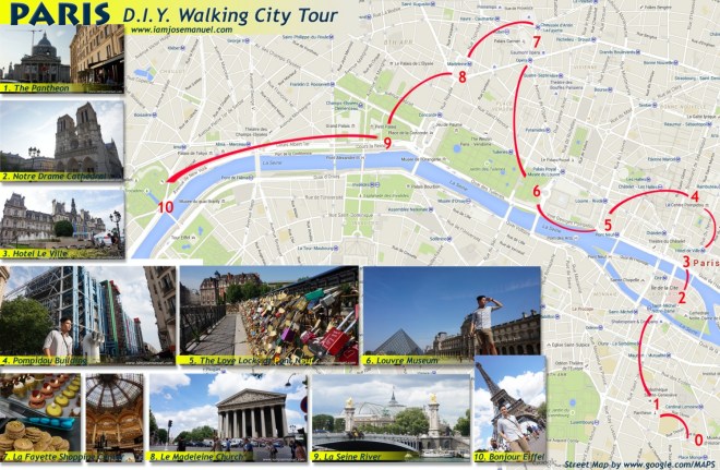 PARIS CITY TOUR BY IAMJOSEMANUEL